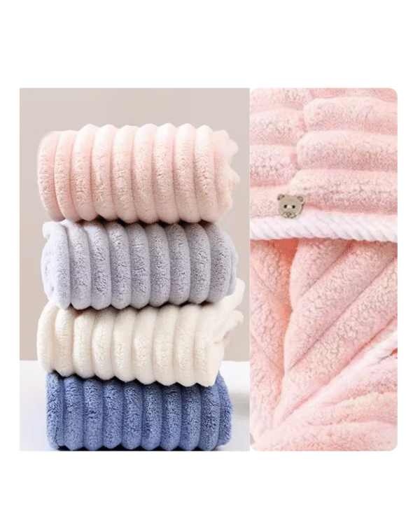 Toalla de Microfibra para el Cabello