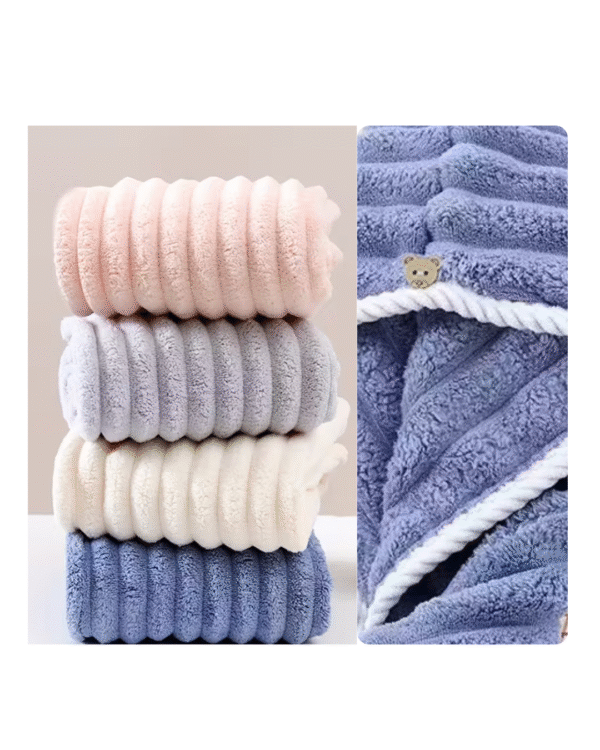 Toalla de Microfibra para el Cabello