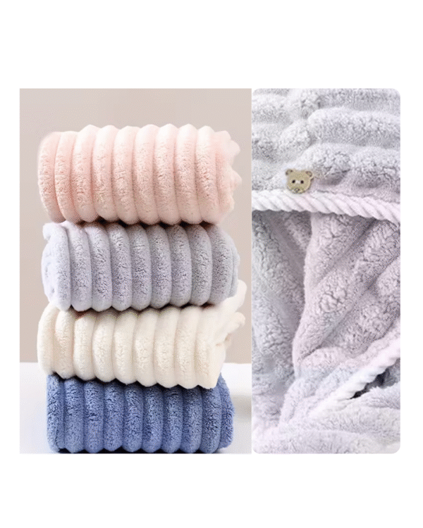 Toalla de Microfibra para el Cabello