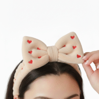 BALACA ENRESORTADA CORAZON BORDADO