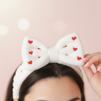 BALACA ENRESORTADA CORAZON BORDADO