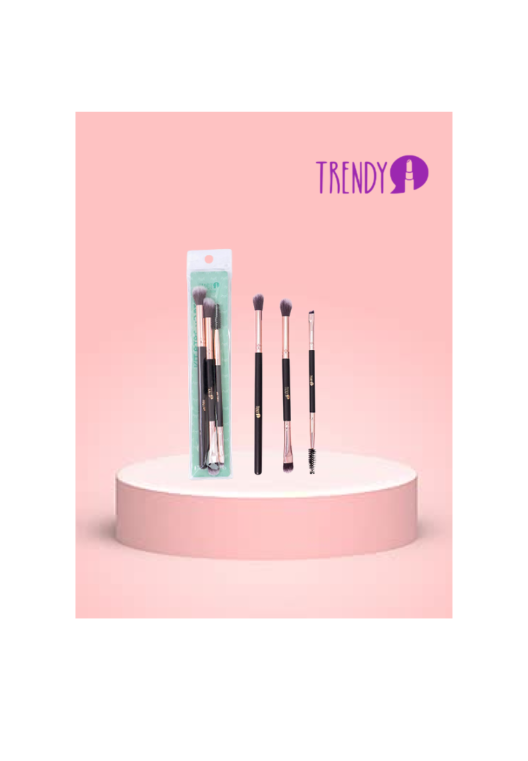 KIT BROCHAS DIFUMINADORA+PLANA+CEPILLO TRENDY