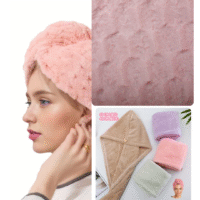 Toalla de Microfibra para el Cabello